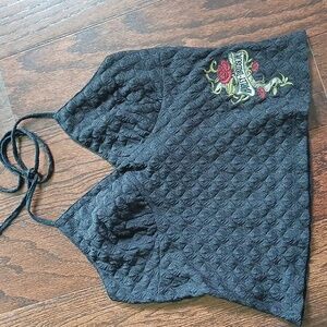 Harley Davidson Ladies Lace tie neck halter top